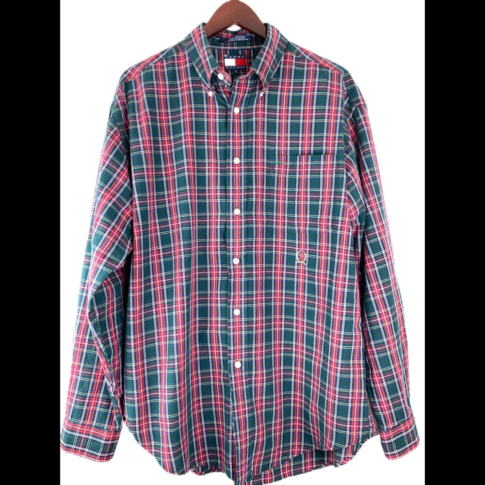 Vintage Tommy Hilfiger Button Up Shirt XL